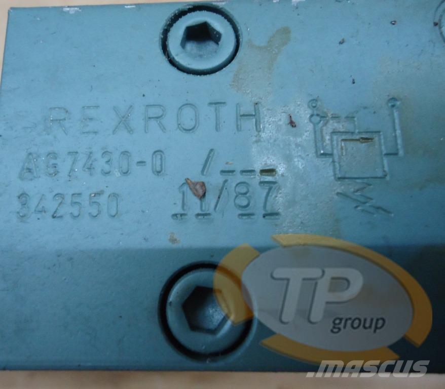 Rexroth 337405R21 Ventil Rexroth Steuerschieber Overige componenten