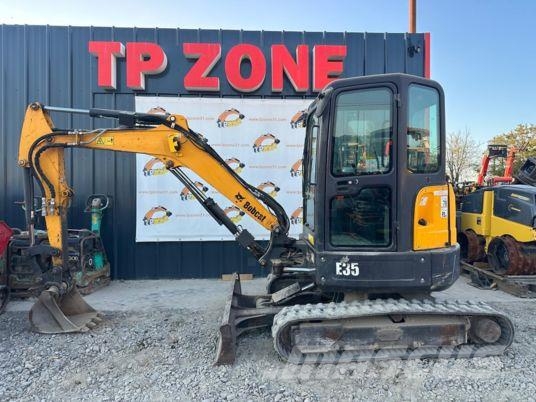 Bobcat E35 Cabine à 23500 € HT Mini ekskavatörler, 7 tona dek