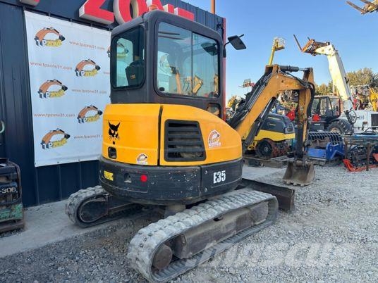 Bobcat E35 Cabine à 23500 € HT Mini ekskavatörler, 7 tona dek