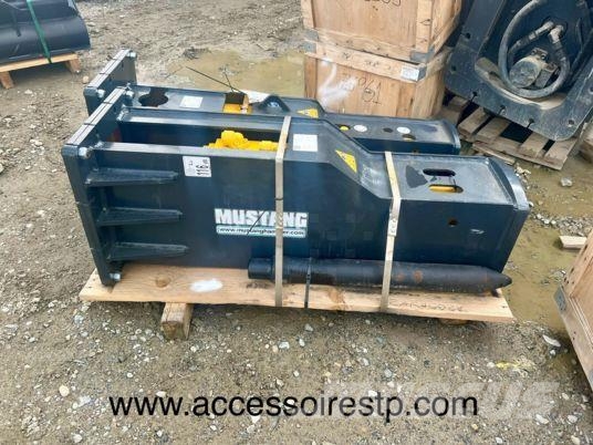 Brh mustang pour pelle de 6T à 12T Hydrauliske pælehammere