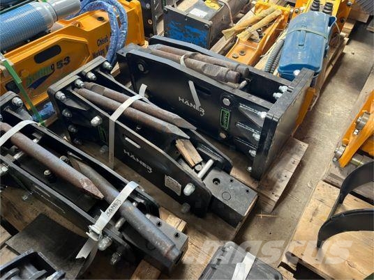 BRH pour minipelle de 1T5 à 4T Hydrauliske pælehammere
