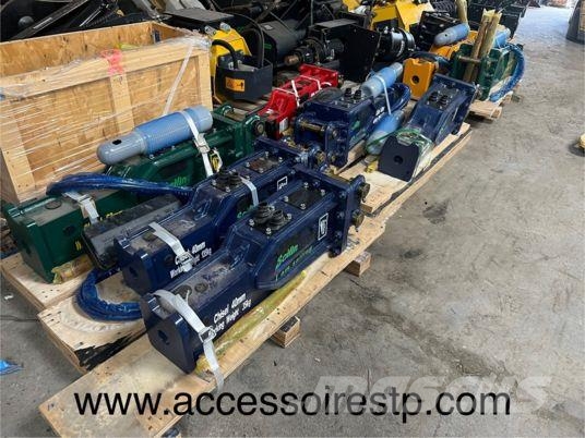  BRH pour pelle 1T à 2T5 Hydrauliske pælehammere
