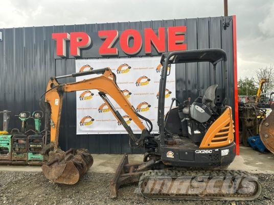 CASE CX26C Canopy à 18 900 € HT 小型挖掘机