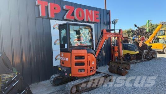 Hitachi ZX26U-5A CR Cabine à 22 500 € HT حفارات صغيرة أقل من 7 طن (حفارات صغيرة)