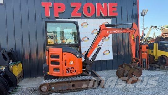 Hitachi ZX26U-5A CR Cabine à 22 500 € HT حفارات صغيرة أقل من 7 طن (حفارات صغيرة)