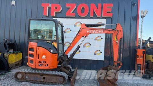 Hitachi ZX26U-5A CR Cabine à 22 500 € HT حفارات صغيرة أقل من 7 طن (حفارات صغيرة)