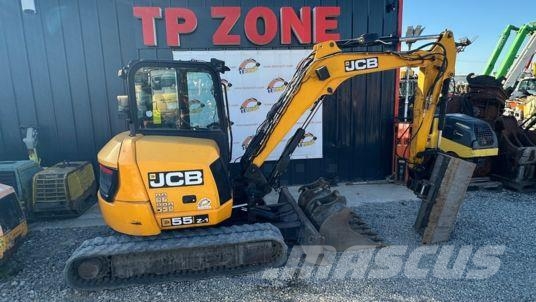 JCB 55Z-1 POWERTILT à 25 900 € HT Mini rýpadla < 7t