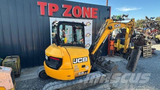 JCB 55Z-1 POWERTILT à 25 900 € HT Mini rýpadla < 7t