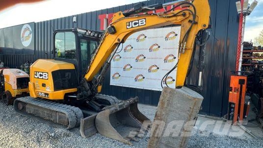 JCB 55Z-1 POWERTILT à 25 900 € HT Mini rýpadla < 7t