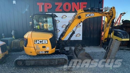 JCB 55Z-1 POWERTILT à 25 900 € HT Mini rýpadla < 7t