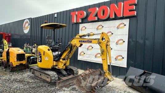 Komatsu PC26MR-3 à 21 500 € HT Miniescavadeiras < 7t (Mini escavadeiras)
