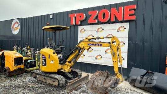 Komatsu PC26MR-3 à 21 500 € HT Miniescavadeiras < 7t (Mini escavadeiras)