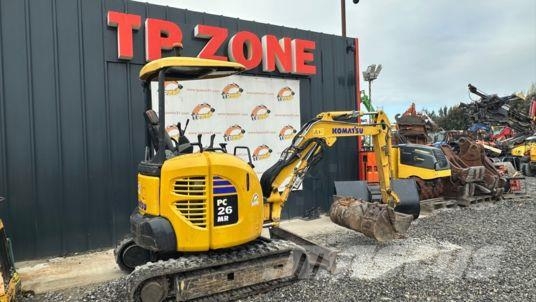 Komatsu PC26MR-3 à 21 500 € HT Miniescavadeiras < 7t (Mini escavadeiras)