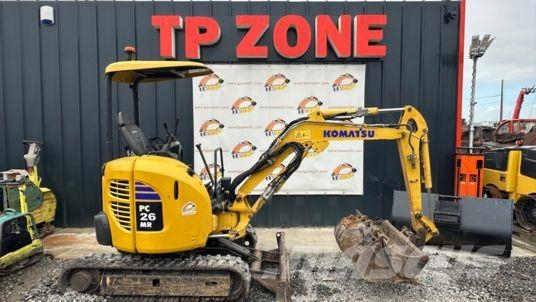 Komatsu PC26MR-3 à 21 500 € HT Miniescavadeiras < 7t (Mini escavadeiras)