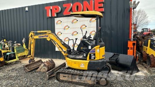Komatsu PC26MR-3 à 21 500 € HT Miniescavadeiras < 7t (Mini escavadeiras)