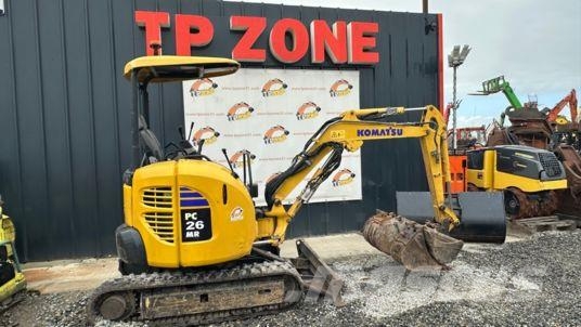 Komatsu PC26MR-3 à 21 500 € HT Miniescavadeiras < 7t (Mini escavadeiras)