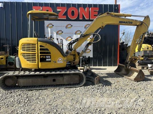 Komatsu PC55MR-3 à 22500 Euros HT Minigrävare < 7t