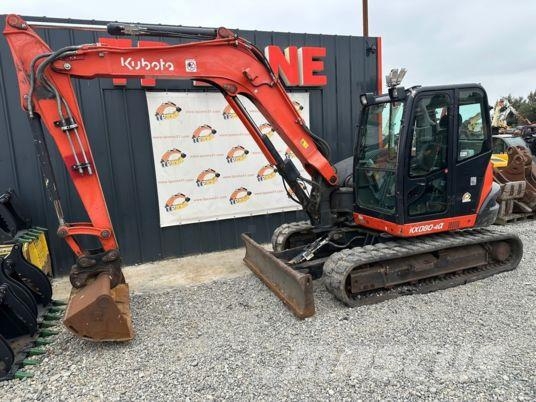 Kubota KX080-4A à 37 500 € HT Rupsgraafmachines