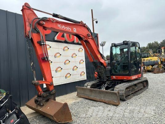 Kubota KX080-4A à 37 500 € HT Rupsgraafmachines