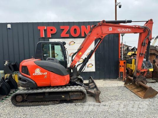 Kubota KX080-4A à 37 500 € HT Rupsgraafmachines