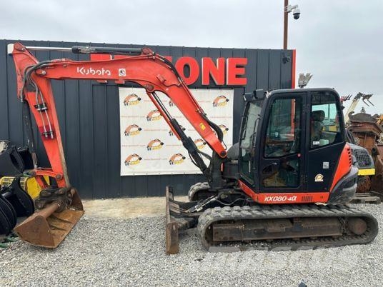 Kubota KX080-4A à 37 500 € HT Rupsgraafmachines