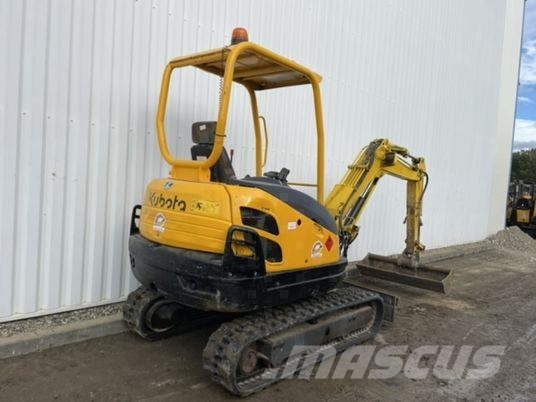 Kubota Kx61-3 Canopy à 17500 € HT Mini rýpadla < 7t