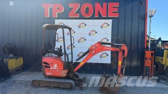 Kubota U15-3 à 15 900 € HT Minigraafmachines < 7t
