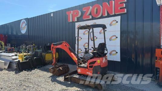 Kubota U15-3 à 16 900 € HT Minigraafmachines < 7t