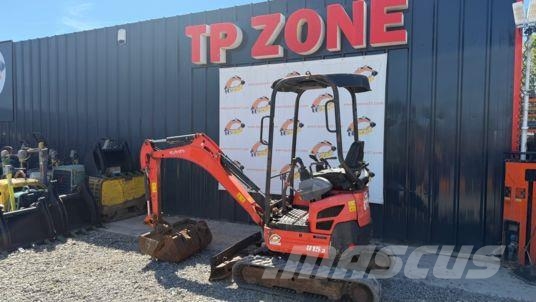 Kubota U15-3 à 16 900 € HT Minigraafmachines < 7t