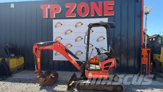 Kubota U15-3 à 16 900 € HT Minigraafmachines < 7t