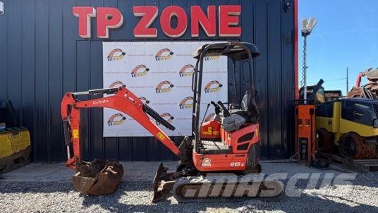 Kubota U15-3 à 16 900 € HT Minigraafmachines < 7t