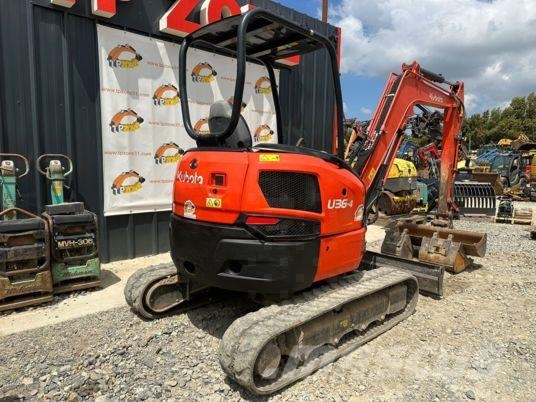 Kubota U36-4 à 25500 € HT Мини-экскаваторы