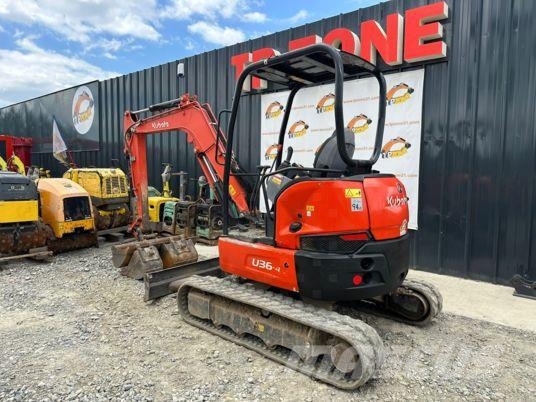 Kubota U36-4 à 25500 € HT Мини-экскаваторы