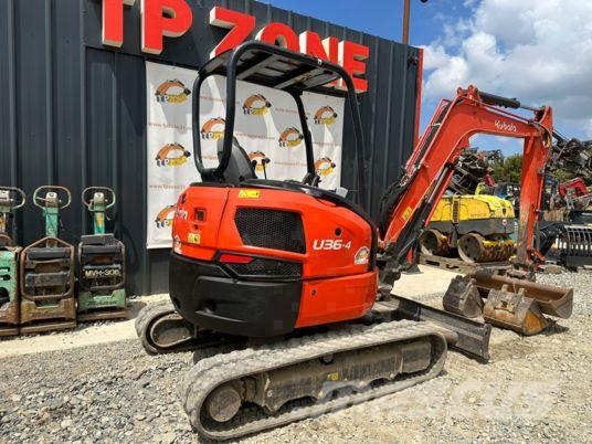 Kubota U36-4 à 25500 € HT Мини-экскаваторы