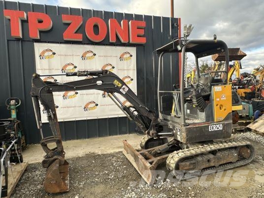 Volvo ECR25D à 22 500 € HT Mini pelle < 7t