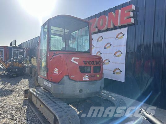 Volvo ECR50 D à 24900 euros HT Mini pelle < 7t