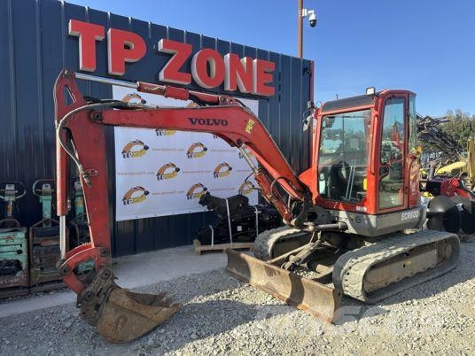 Volvo ECR50 D à 24900 euros HT Mini pelle < 7t