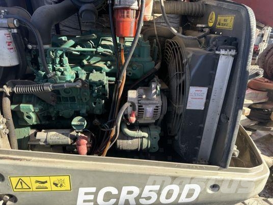 Volvo ECR50 D à 24900 euros HT Mini pelle < 7t