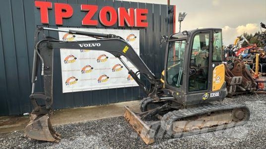 Volvo ECR50 D à 31900 euros HT Mini pelle < 7t