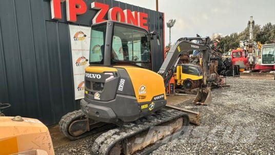 Volvo ECR50 D à 31900 euros HT Mini pelle < 7t