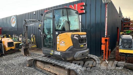Volvo ECR50 D à 31900 euros HT Mini pelle < 7t