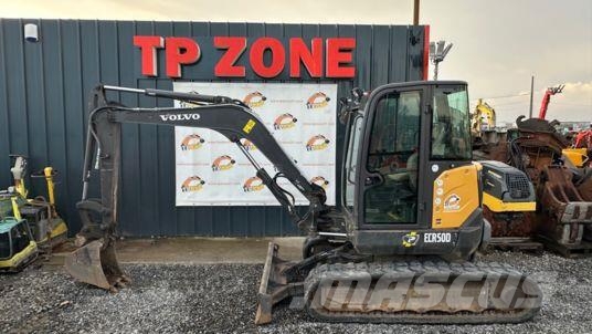 Volvo ECR50 D à 31900 euros HT Mini pelle < 7t