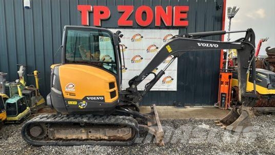 Volvo ECR50 D à 31900 euros HT Mini pelle < 7t