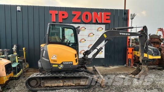Volvo ECR50 D à 31900 euros HT Mini pelle < 7t