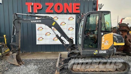 Volvo ECR50 D à 31900 euros HT Mini pelle < 7t