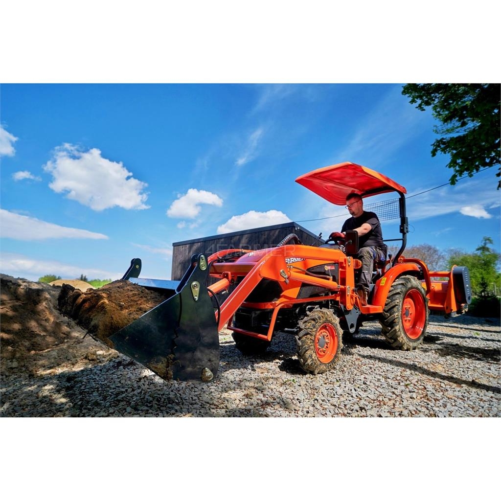 4Farmer B2601 4x4 - 24 KM + ładowacz czołowy 4FARMER الجرارات