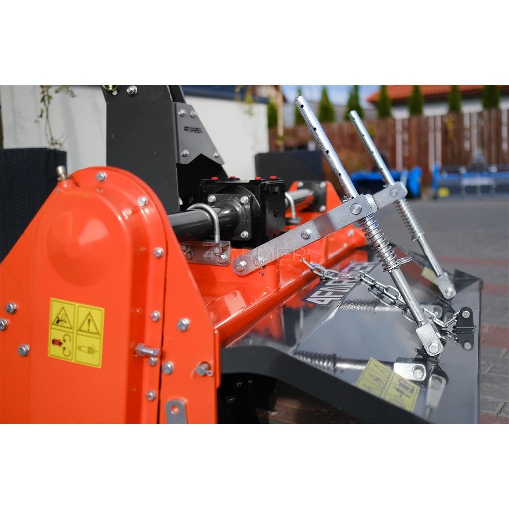 4Farmer Glebogryzarka ciężka TMK 120 4FARMER - pomarańczow Herse rotative, rotavator