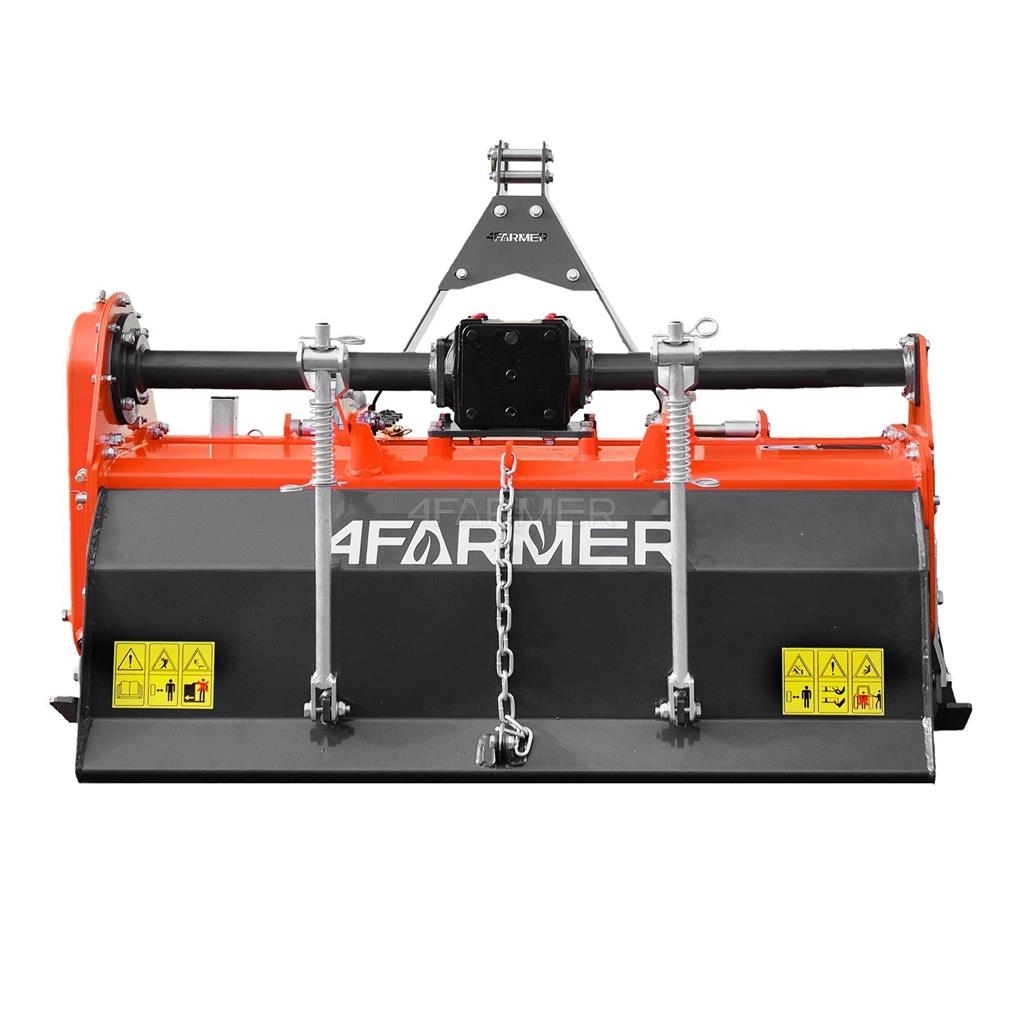 4Farmer Glebogryzarka ciężka TMK 120 4FARMER - pomarańczow Herse rotative, rotavator