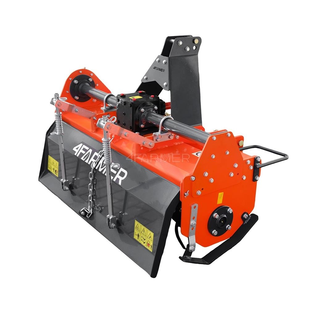4Farmer Glebogryzarka ciężka TMK 130 4FARMER - pomarańczow Herse rotative, rotavator