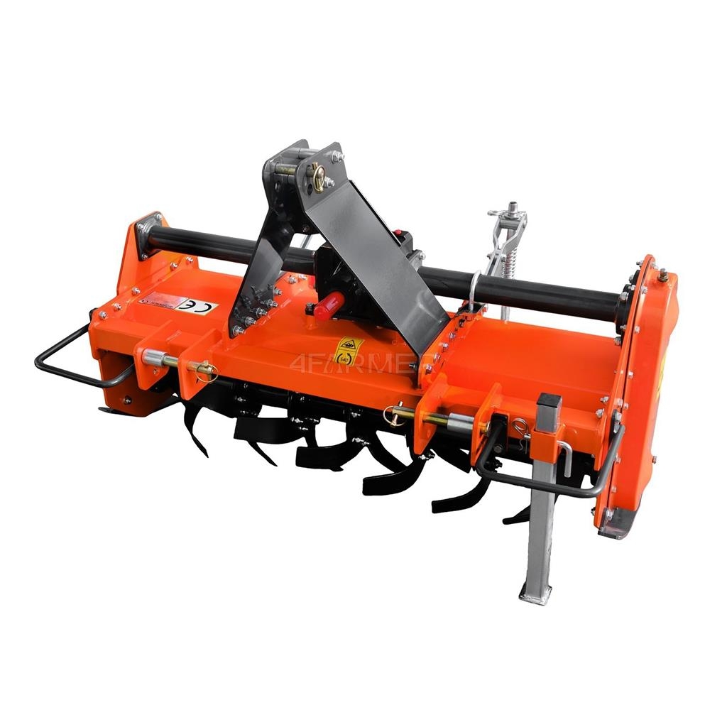 4Farmer Glebogryzarka ciężka TMK 130 4FARMER - pomarańczow Herse rotative, rotavator